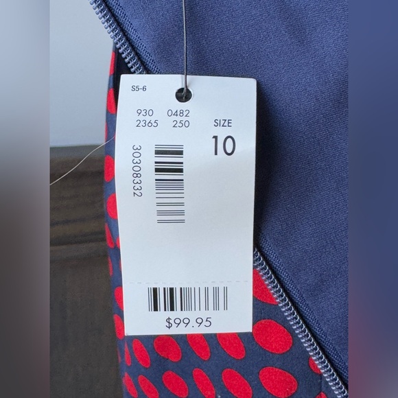 The Limited Sleeveless Polka-Dot Dress size 10 NWT - Picture 7 of 8